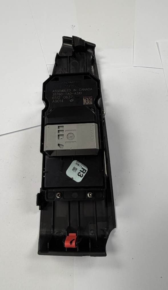 08-12 Honda Accord Door Power Window Lock Switch Right Passenger 35760 TA0 A310