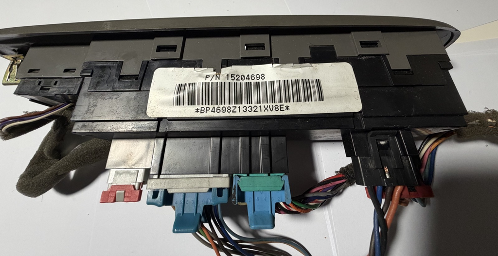 Master Window Door Switch Front Left Driver 15204698 fits 2002-2005 GMC Envoy