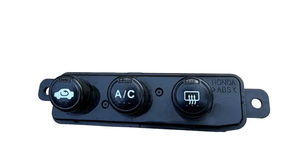 AC Heater Temperature Control Panel A510 365L Black Fits 2001 2005 Honda Civic