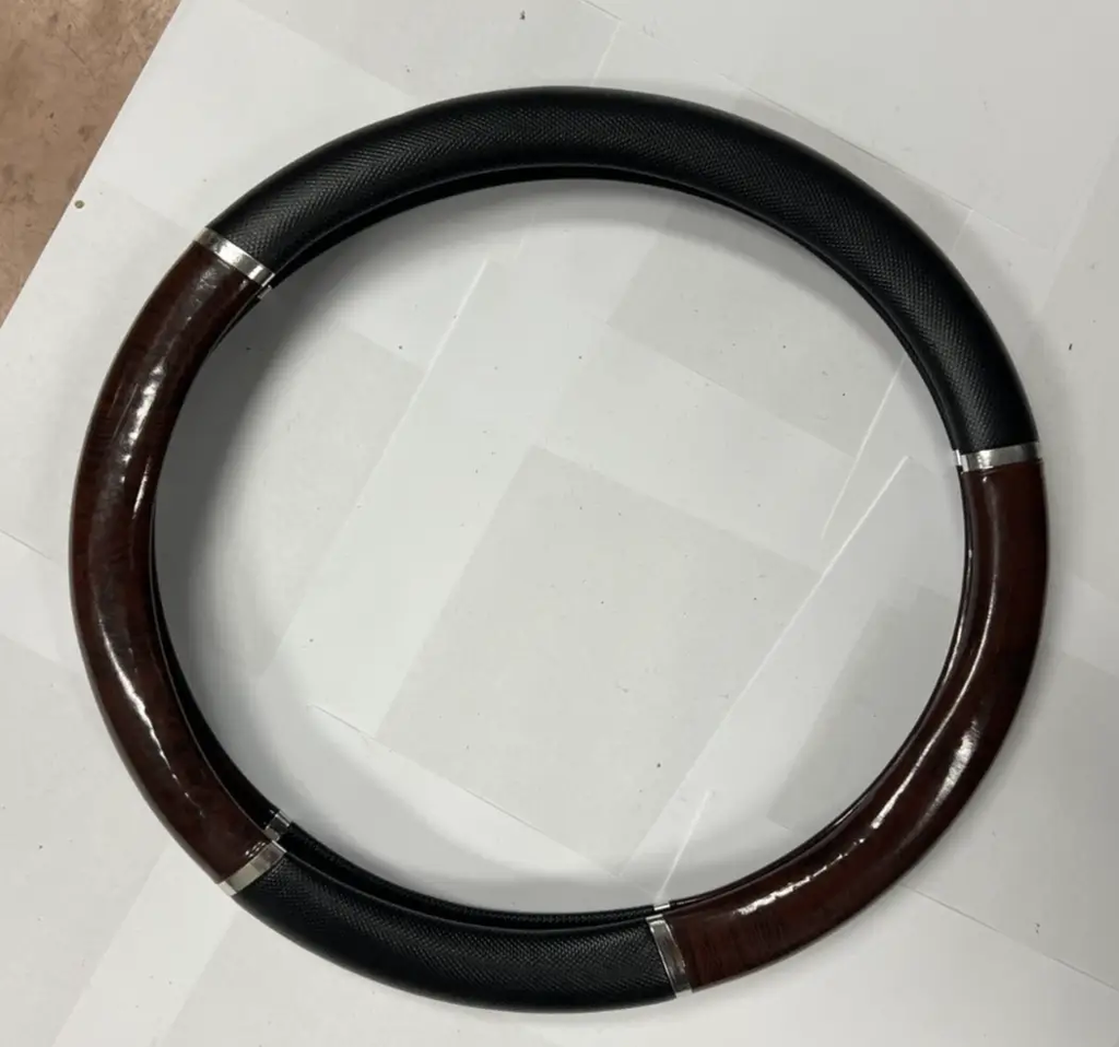 Universal Steering Wheel Cover Black Dark Brown for Steering Wheel Protection by Unbranded
