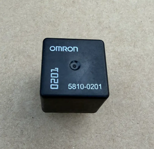 Omron 12V Five Pin Relay 58100201 0201 Black Fits GM Vehicle