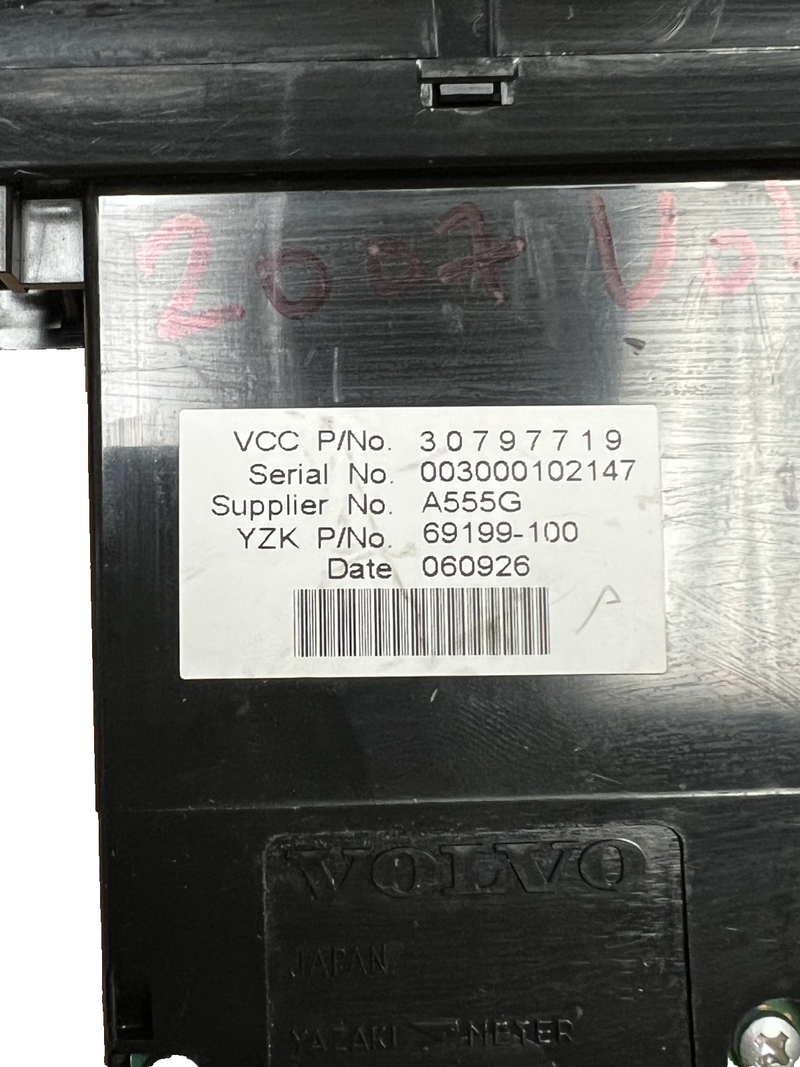 2007-2011 Volvo V50 Audio Radio Information Display Screen OEM 30797719