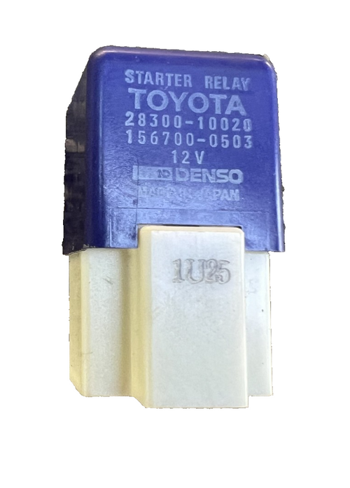 Denso 4 Pin Starter Relay 12V 28300 10020 Blue fits 02 2002 Toyota Camry