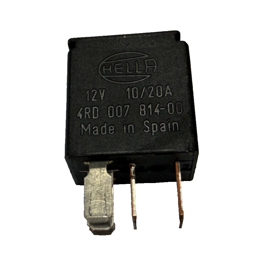 Volvo Hella Multipurpose 5 Pin Relay 12V 10 20A 4R0 007 814 00, 9441161 by Volvo Hella