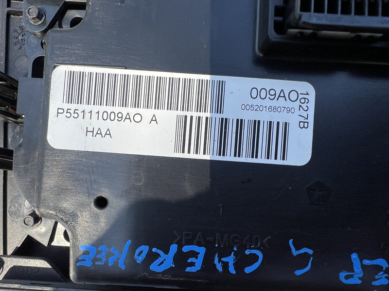 2005 2006 2007 Jeep Cherokee AC Climate Control Bezel Trim OEM P55111009AO