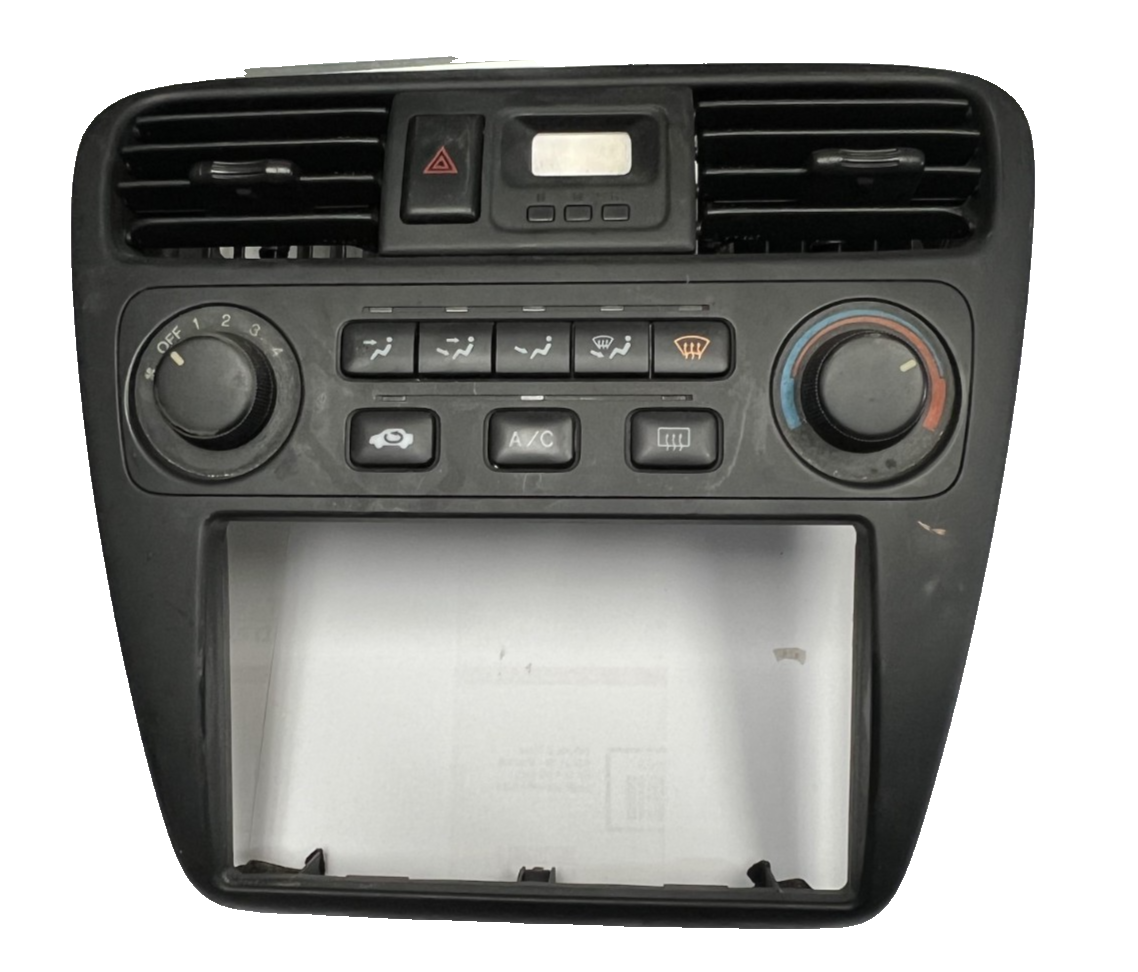 AC Heater Climate Temperature Control Switch Bezel Panel fits 98-02 Honda Accord