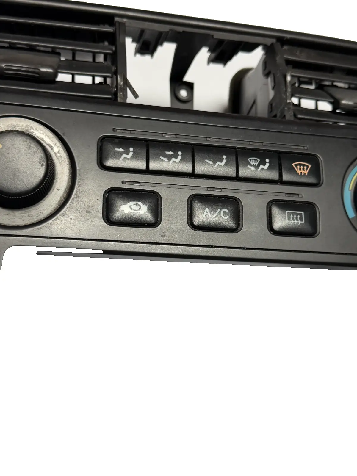 1998-2002 Honda Accord Vent AC Heater Climate Control Switch Panel Black by Unbranded