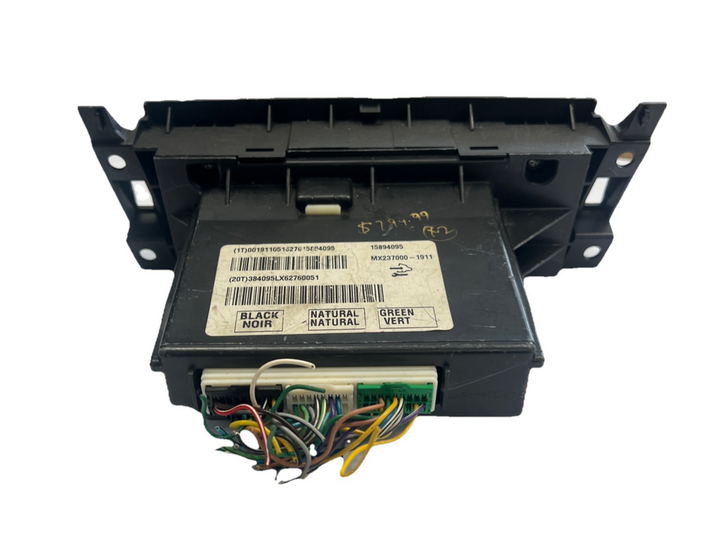2007 2008 Cadillac SRX AC Heater Temperature Climate Control OEM 15894095