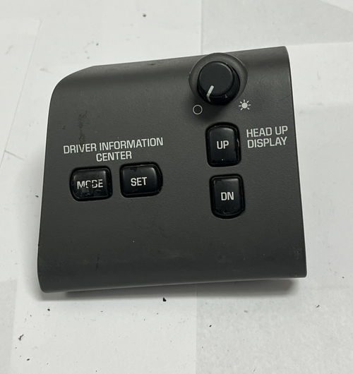 02 03 04 05 Buick Rendezvous Driver Info Heads Up Display Switch OEM 12199185