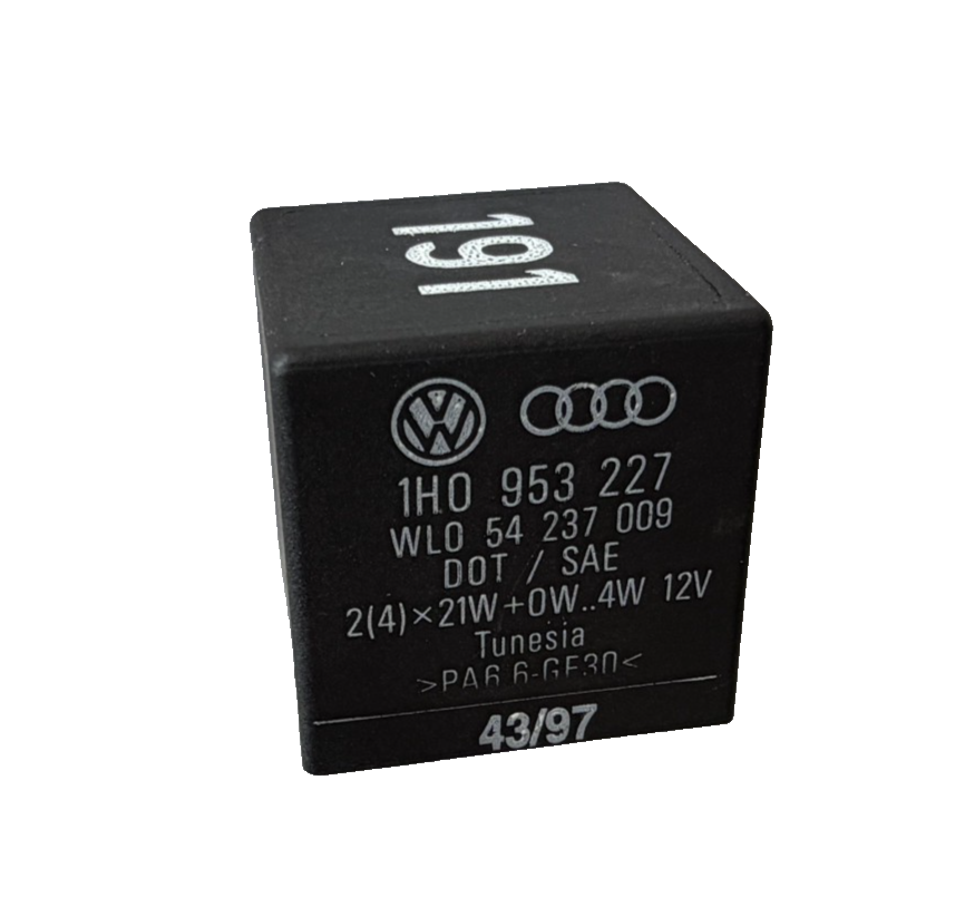 Audi Volkswagen Turn Signal Hazard Flasher Relay 12V 1H0 953 227, WL0 54 237 009 by Audi Volkswagen