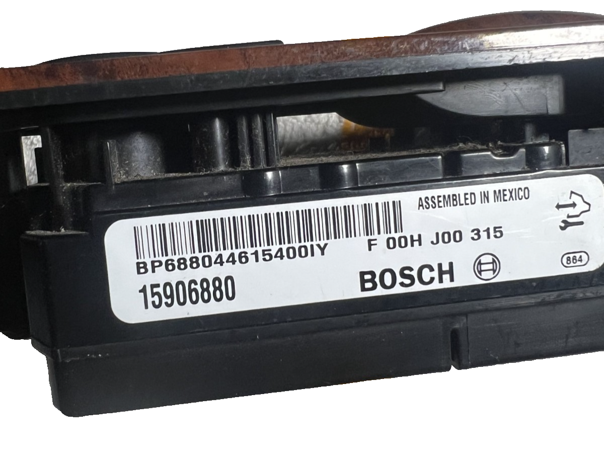 2007-2014 Chevrolet Tahoe Power Window Switch Left Driver Side OEM 15906880