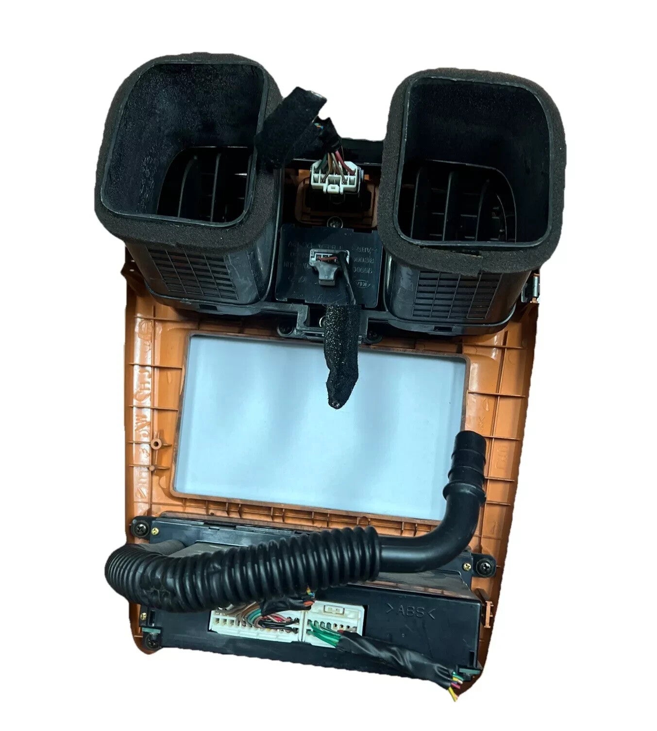 2002-2005 Ac Climate Control Hyundai Sonata Wood Grain Radio Bezel F5AA30224 OEM