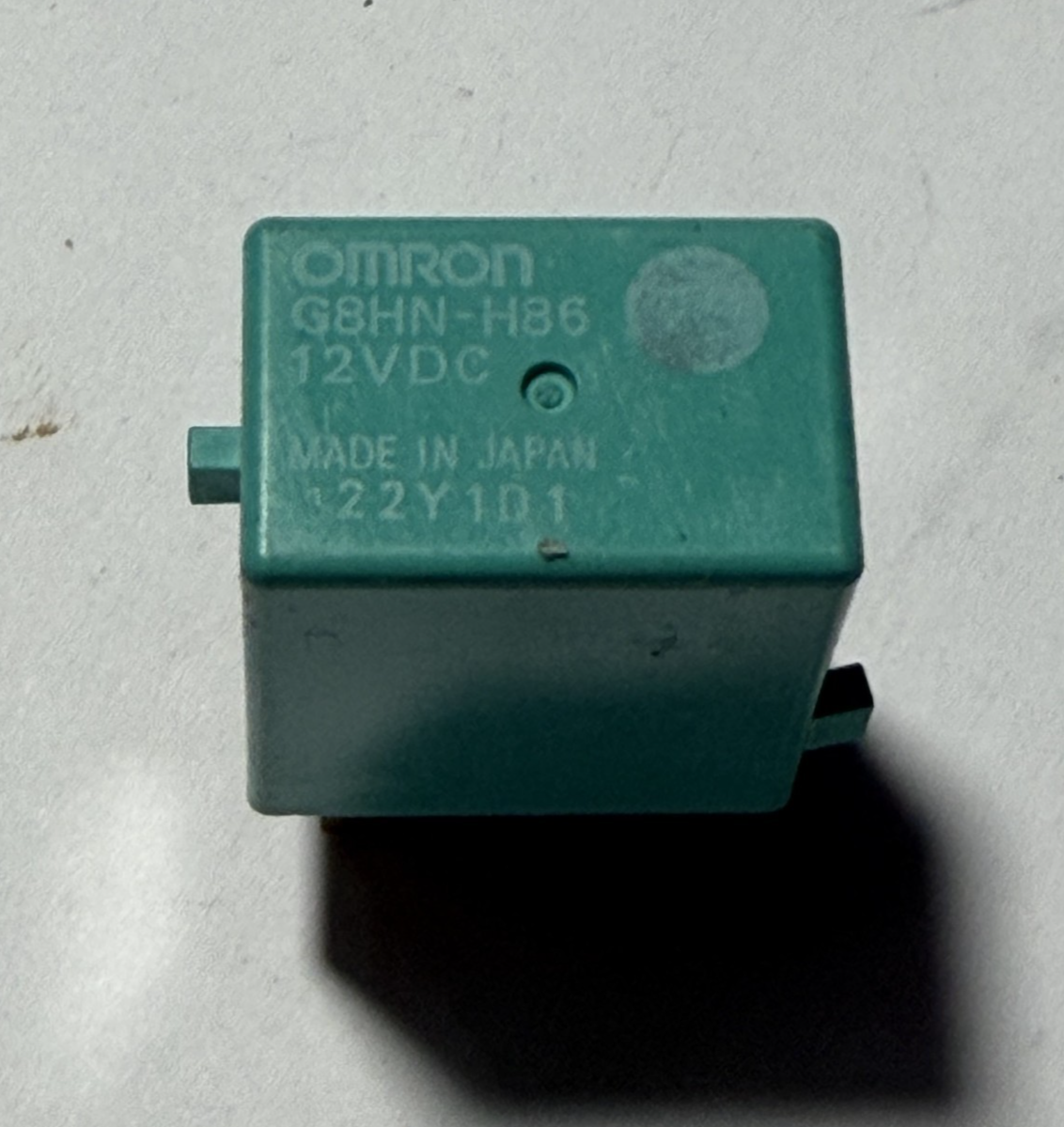 Omron Multipurpose 5 Prong Relay 12VDC G8HN-H86 Green for Honda Acura