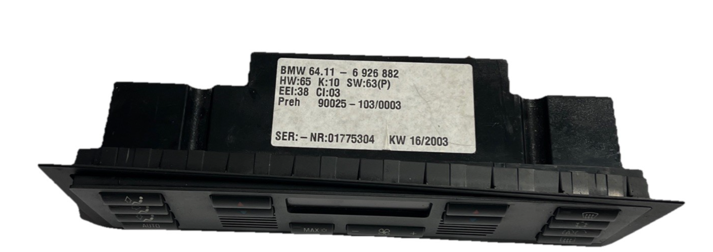 2000-2006 BMW E53 X5 AC Climate Temperature Control Heater Switch 6411692688