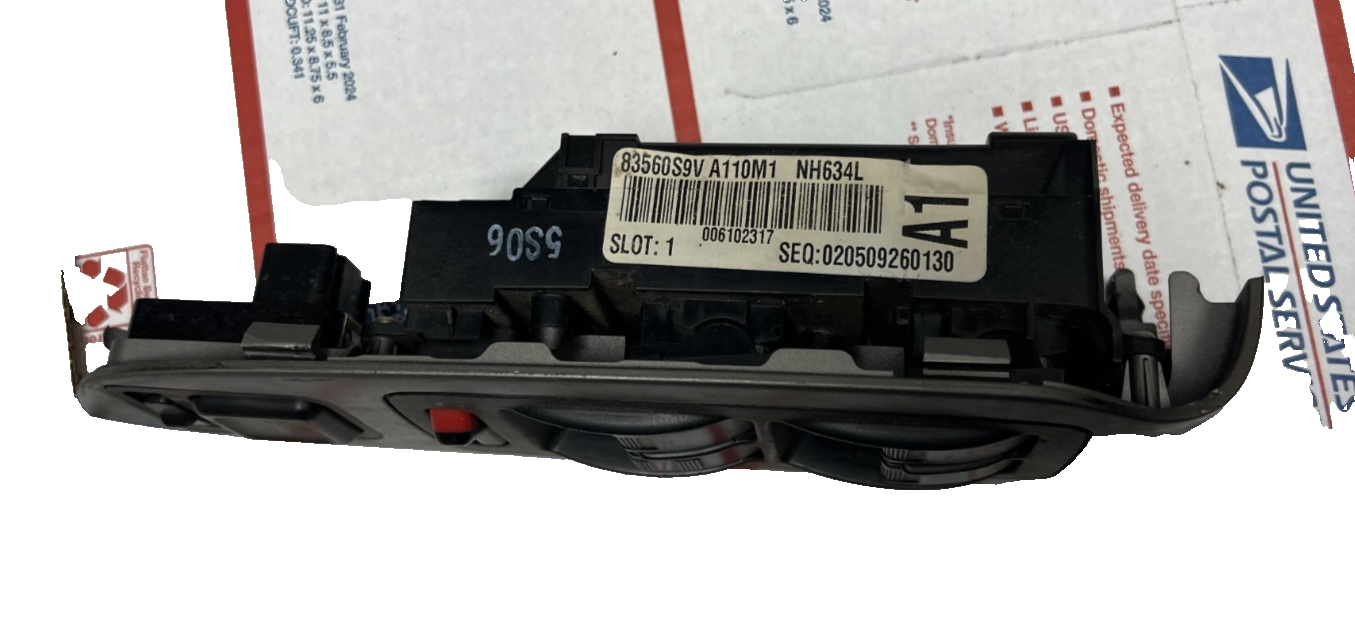Window Master Switch 83560S9V A110M1, NH634L fits 2003-2008 Honda Pilot