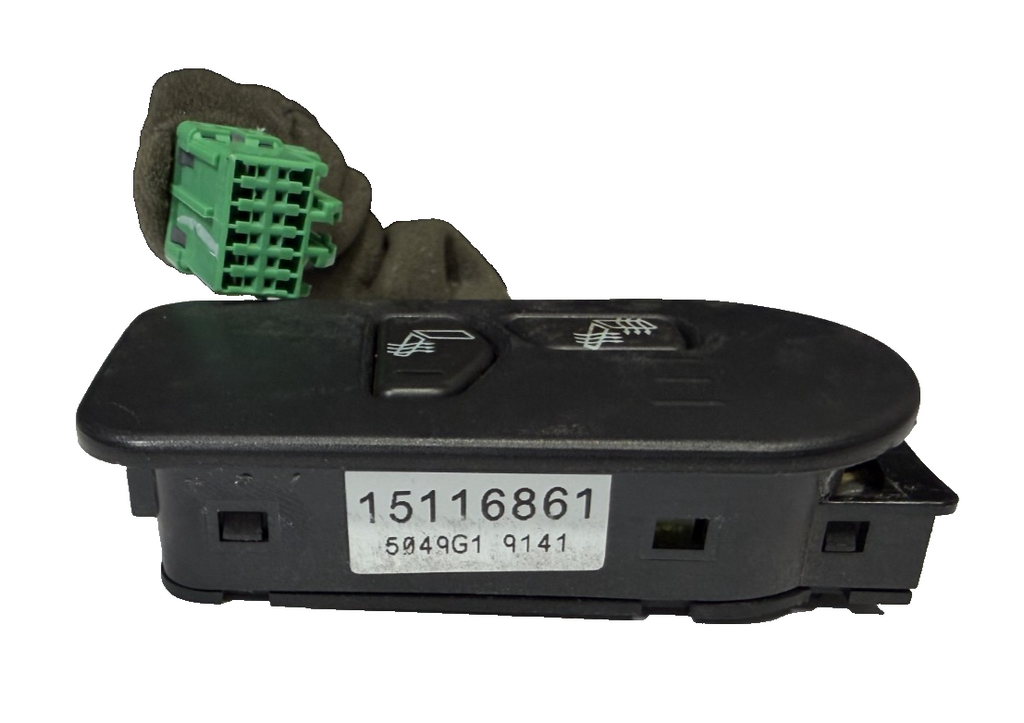 2003-2007 Chevrolet Silverado Heated Seat Switch Right Passenger Side 15116861