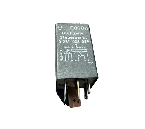 1990 Volkswagen Jetta Bosch Glow Plug Relay 12V OEM 0 281 003 099 Black by Bosch