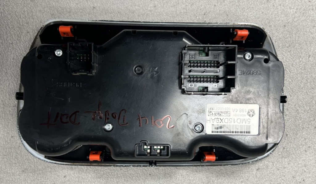2014-2016 Dodge Dart AC Heater Temperature Climate Control Switch 5MD15DX9AH