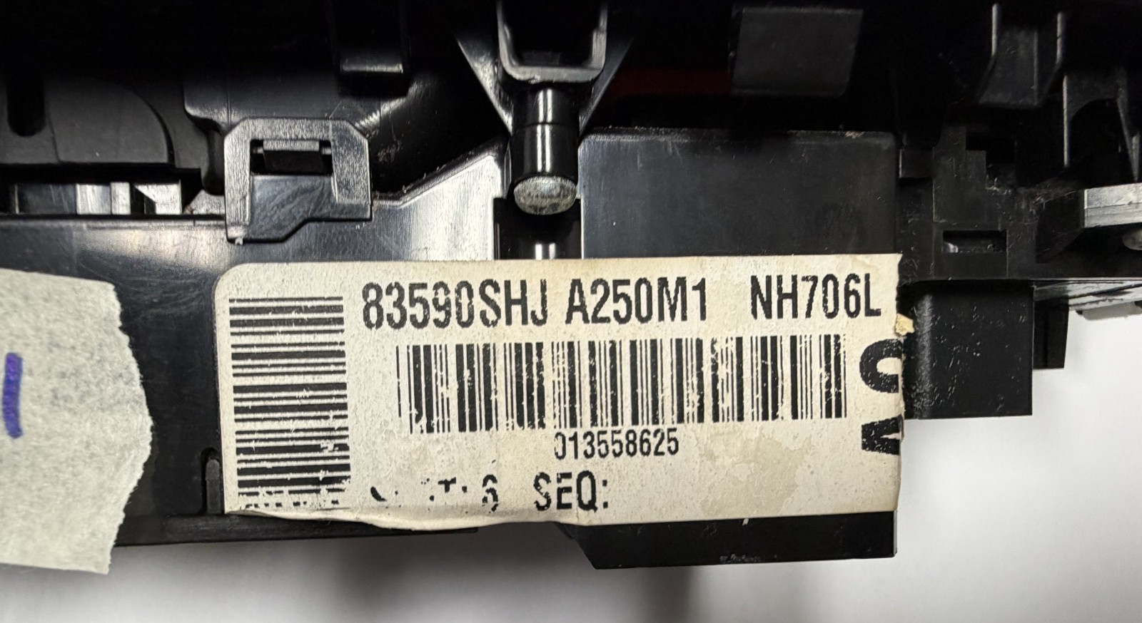 2005-2010 Honda Odyssey Door Master Power Window Switch Left 83590SHJ A250M1