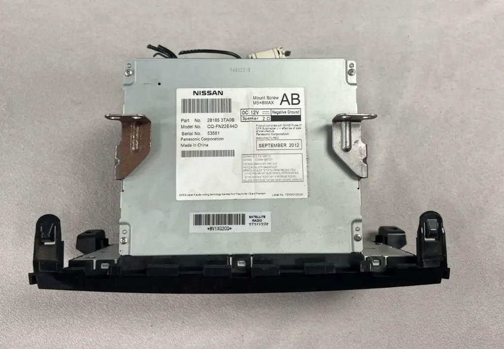 2013-2015 Nissan Altima Single CD AM FM SAT Radio Aux Receiver 28185 3TA0B by Nissan