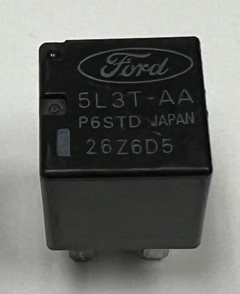 Ford Dimmer Daytime Running Light Relay OEM 5L3T-AA P6STD 26Z6D5 Black