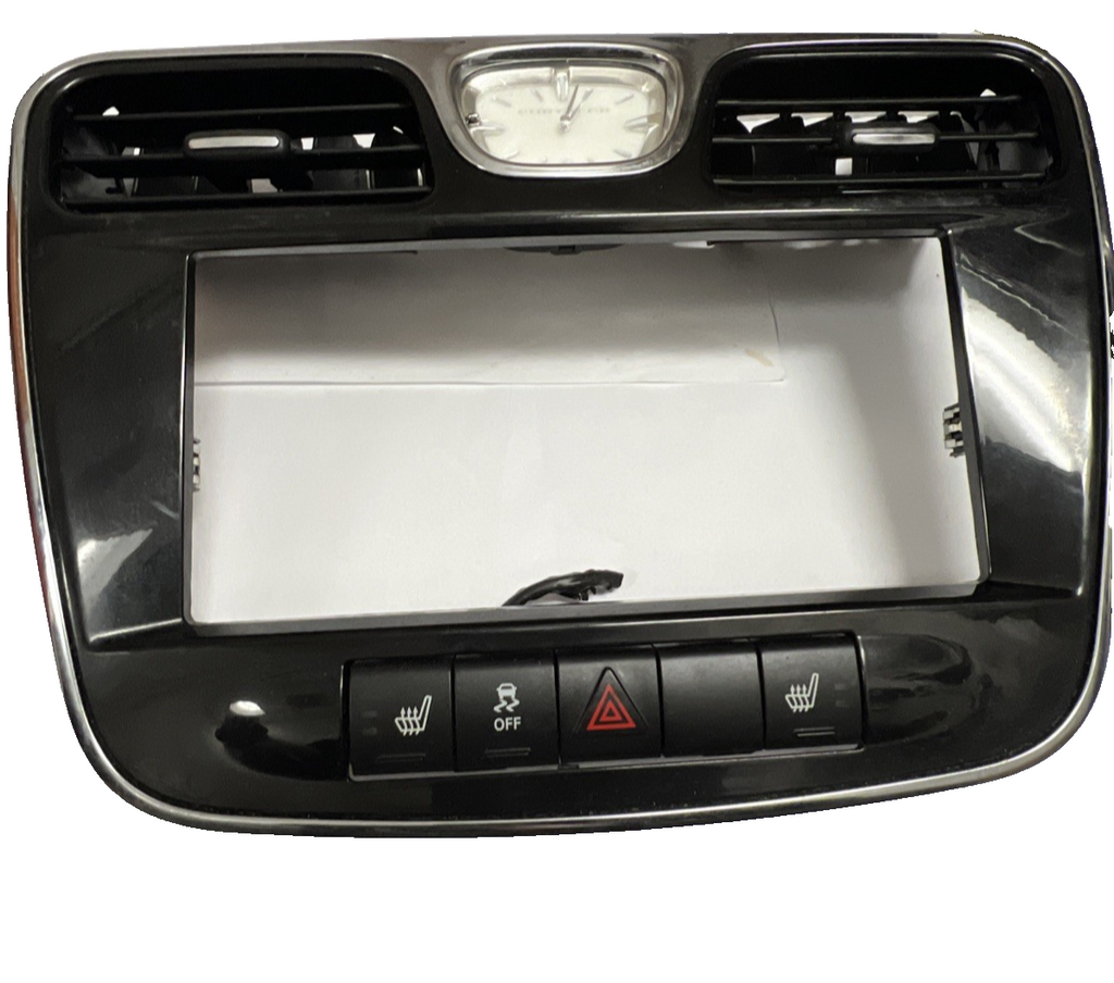 2011-2014 Chrysler 200 Dash Radio Screen Clock Air Vent Hazard Switch Trim Bezel