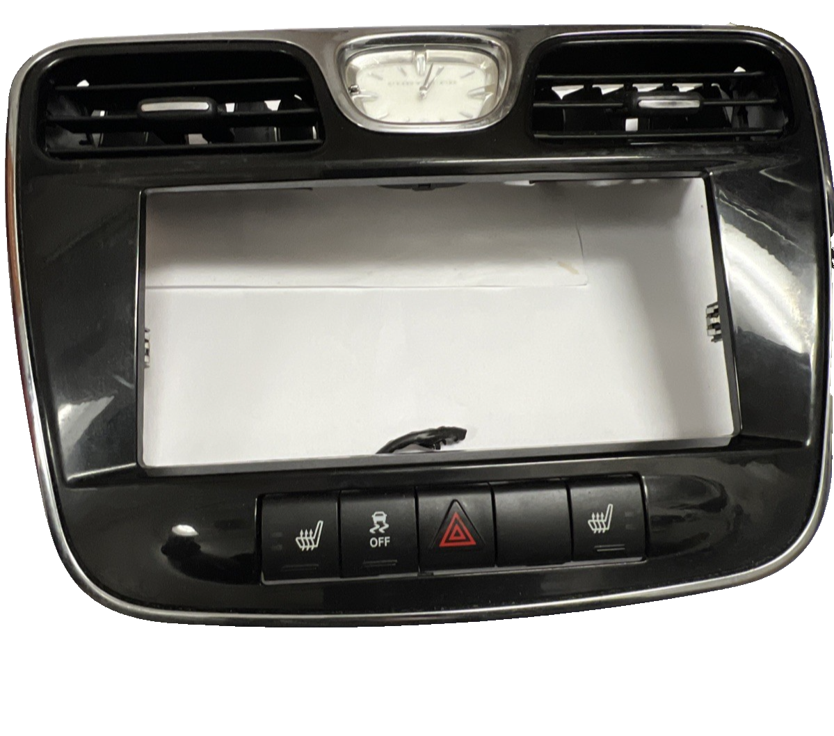 2011-2014 Chrysler 200 Dash Radio Screen Clock Air Vent Hazard Switch Trim Bezel