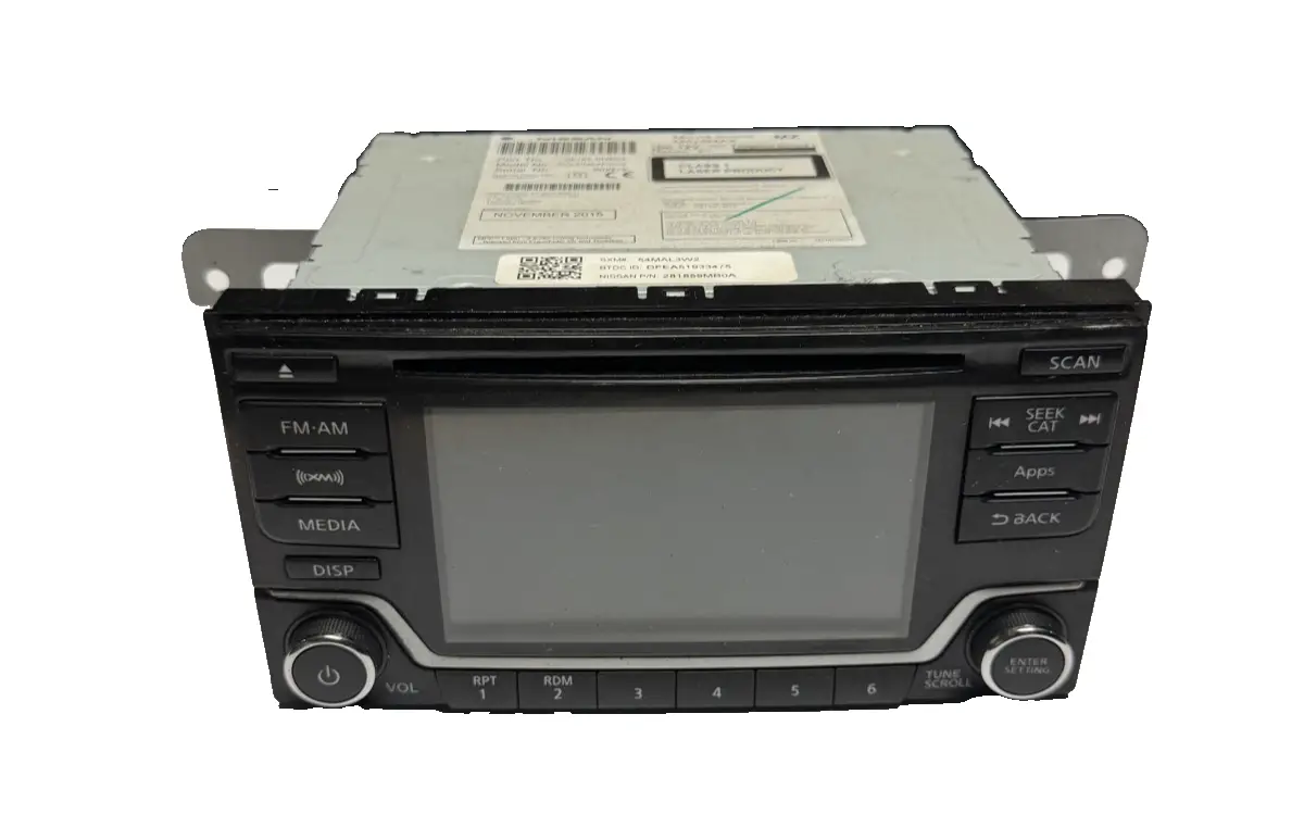 Single CD AM FM SAT Radio Receiver Player 28185 9MB0A fits 14-17 Nissan Frontier by Nissan