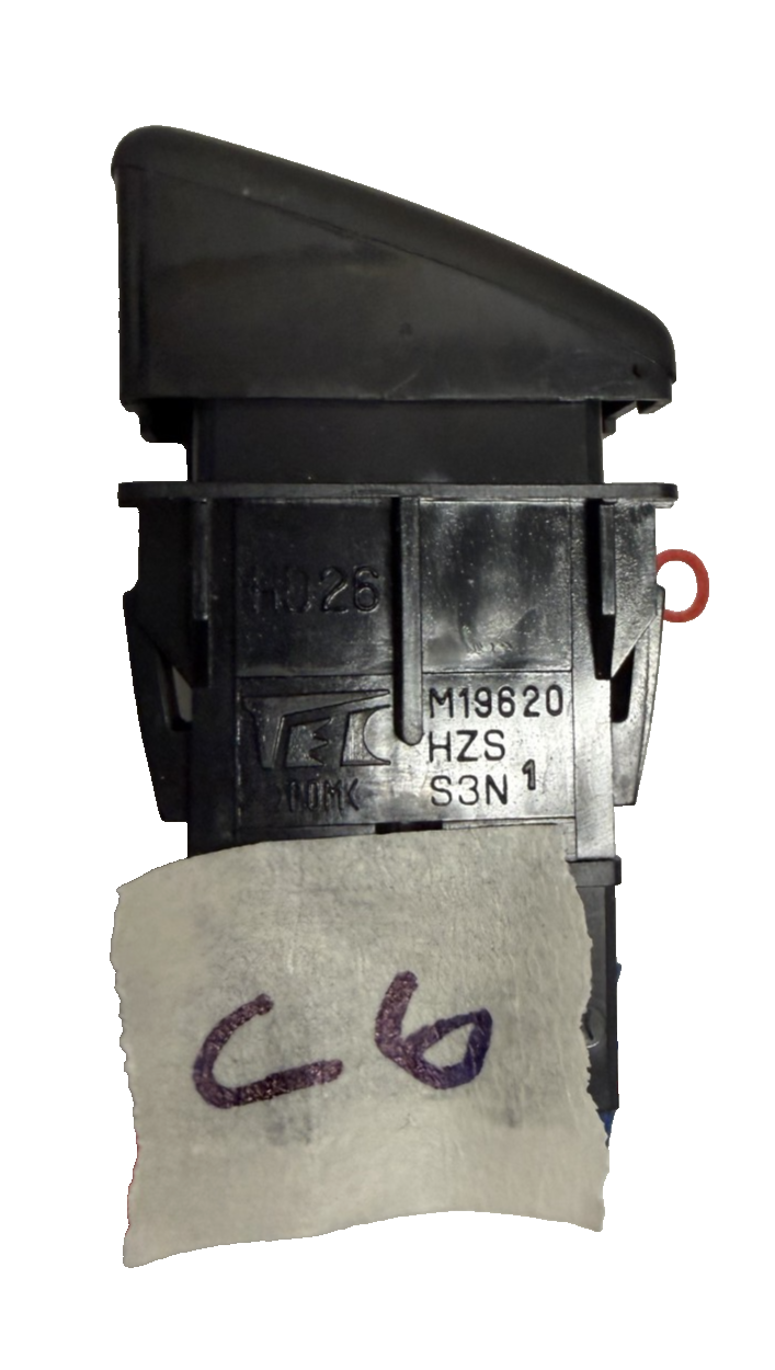 03-06 Honda Accord Emergency Hazard Light Control Switch Button M19620, M18155