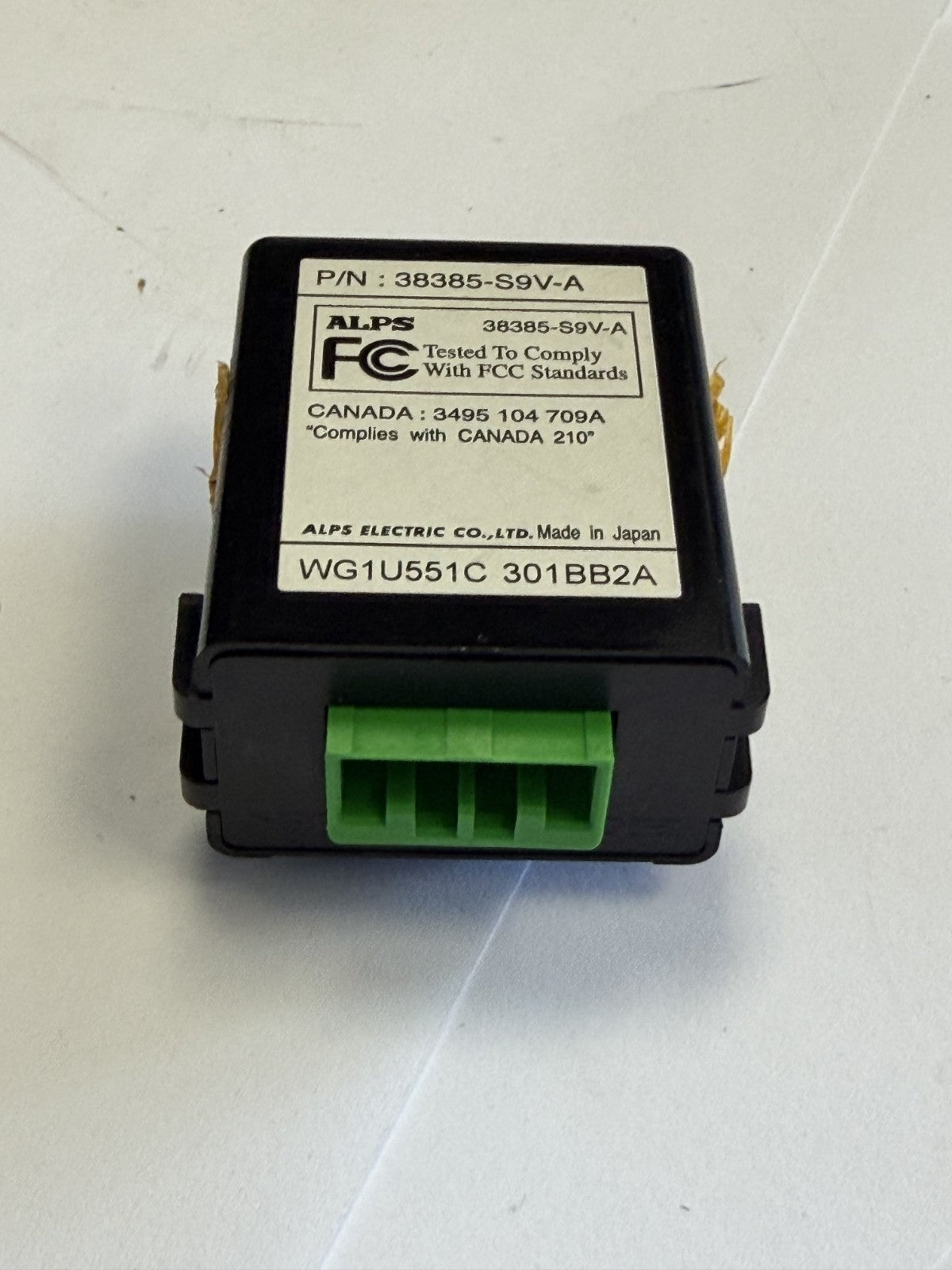 2003-2008 Honda Pilot Theft Locking Keyless Entry Module 38385 S9V A, WG1U551C