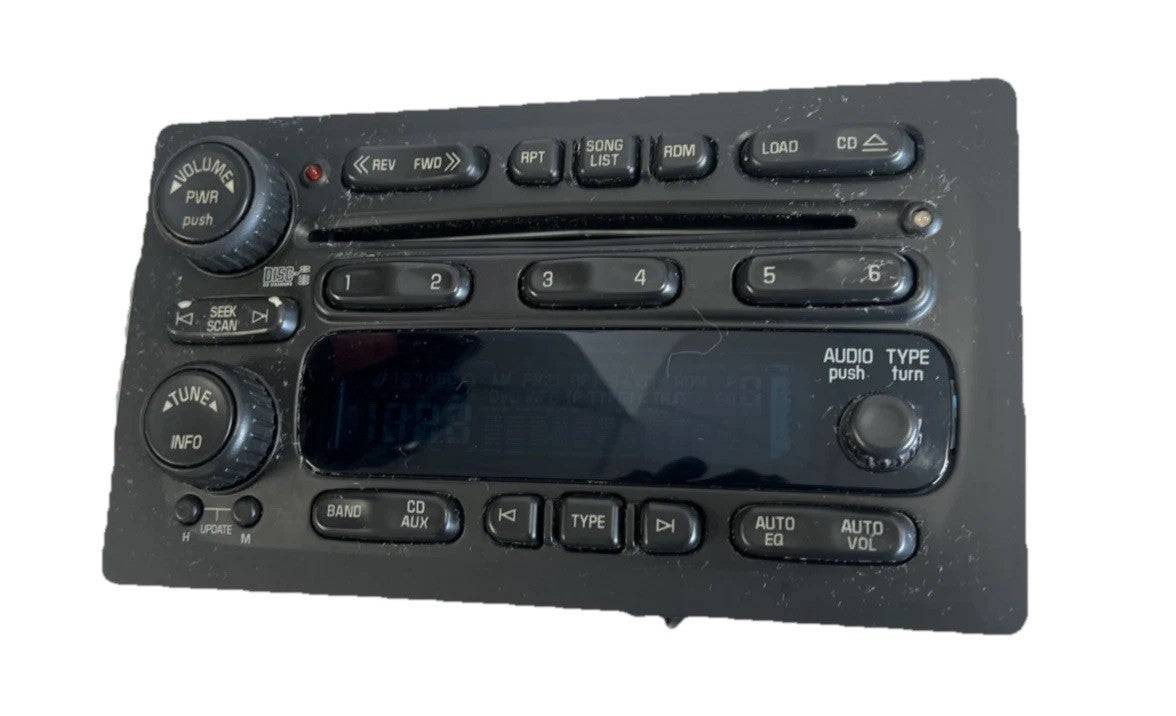 2005-2009 GMC Chevy Truck 6 Disc Changer AM FM Radio Stereo CD Player 15234935