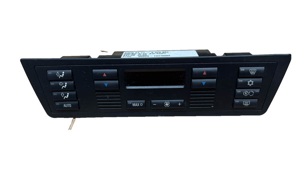 01 02 03 04 05 06 BMW X5 AC Heater Temperature Climate Control OEM 6 926 882