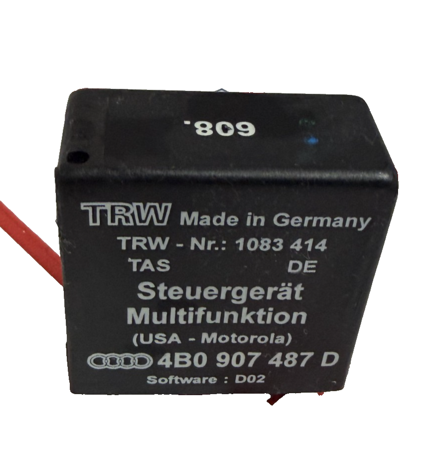 2001 2002 2003 2004 Audi A4 A6 Allroad Multifunction Relay 4B0 907 487 D
