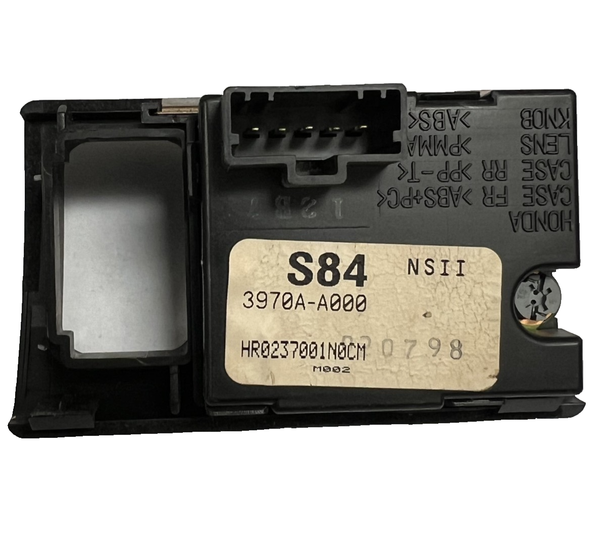 1998-2000 Honda Accord Dash Digital Clock OEM 3970A-A000, HR0237001N0CM