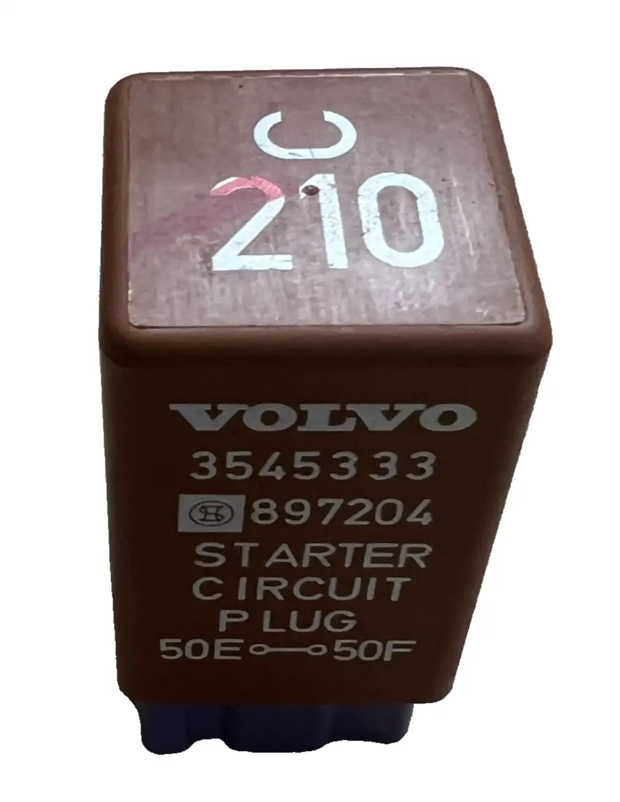 Starter Circuit Plug Module 3545333, 897204 Brown fits 1993-1997 Volvo 850 by Volvo