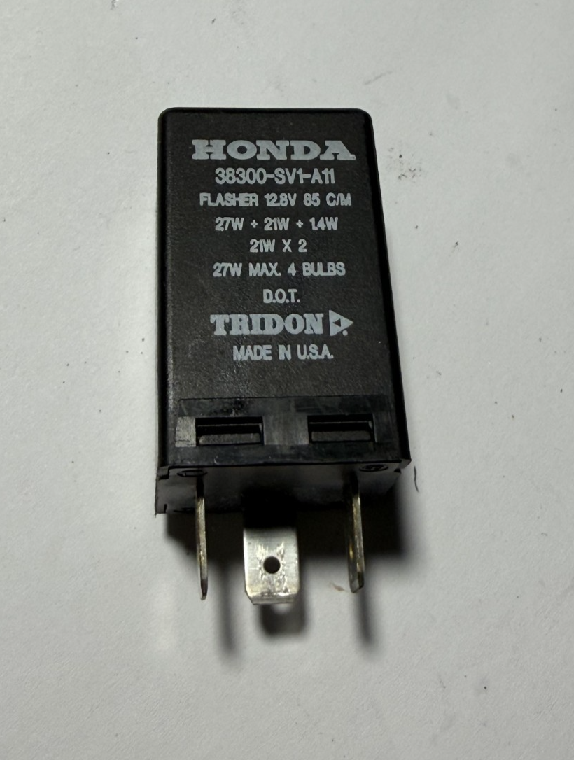Flasher Hazard Control Relay 12.8V 38300 SV1 A11 Black fits 96-00 Honda Civic