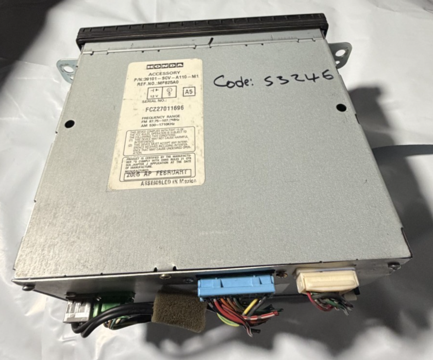 AM FM XM CD Radio Receiver 39101 SCV A110 M1 fits 2005-2006 05 06 Honda Element