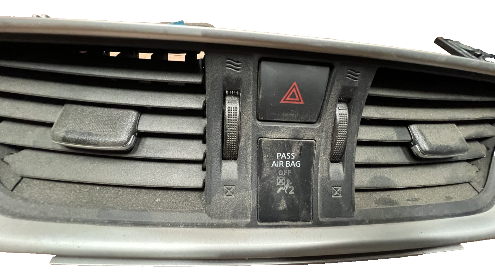 13-19 Nissan Sentra Center Dash AC Air Vent Hazard Switch SP17824, T 17823 1