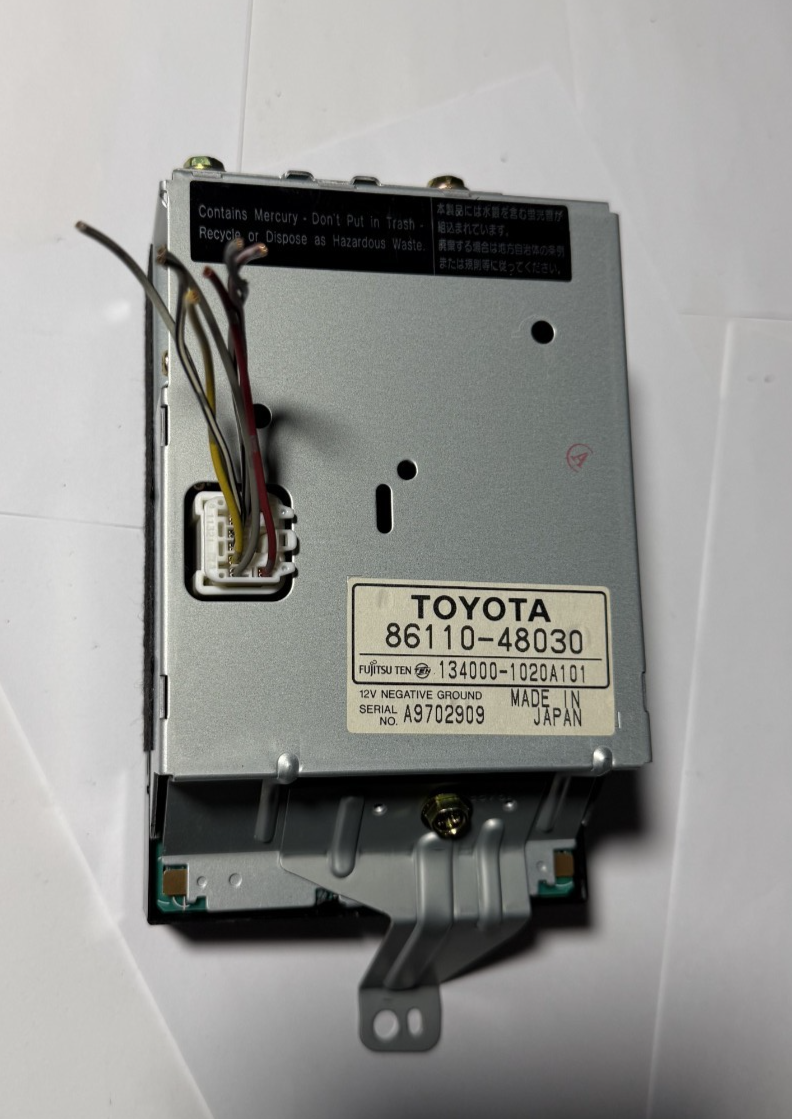 1999-2003 Lexus RX300 Dash Information Radio Display Screen 86110 48030