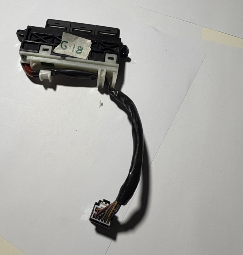 AC Defrost Climate Control Switch Black fits 96 97 98 99 00 Honda Civic