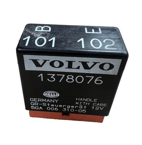 Volvo 850 960 C70 S70 S90 V70 Cruise Control Relay 12V 1378076, 5GA 006 310 05