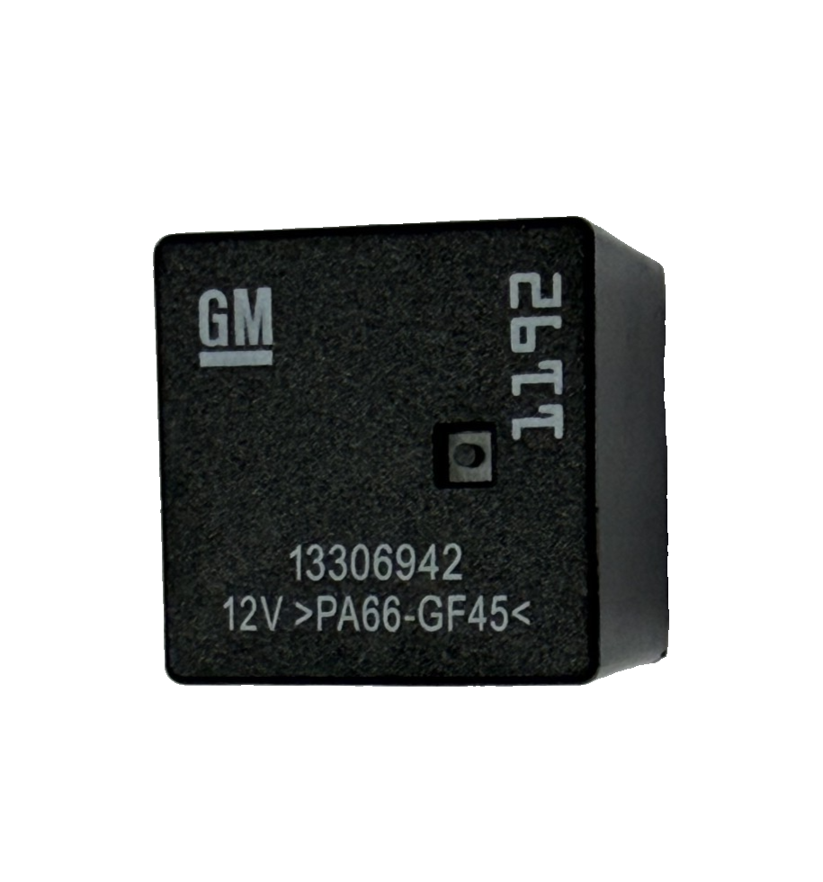GM 5 Terminal Relay 13306942 Black fits 11 12 13 14 15 Chevrolet Cruze Impala