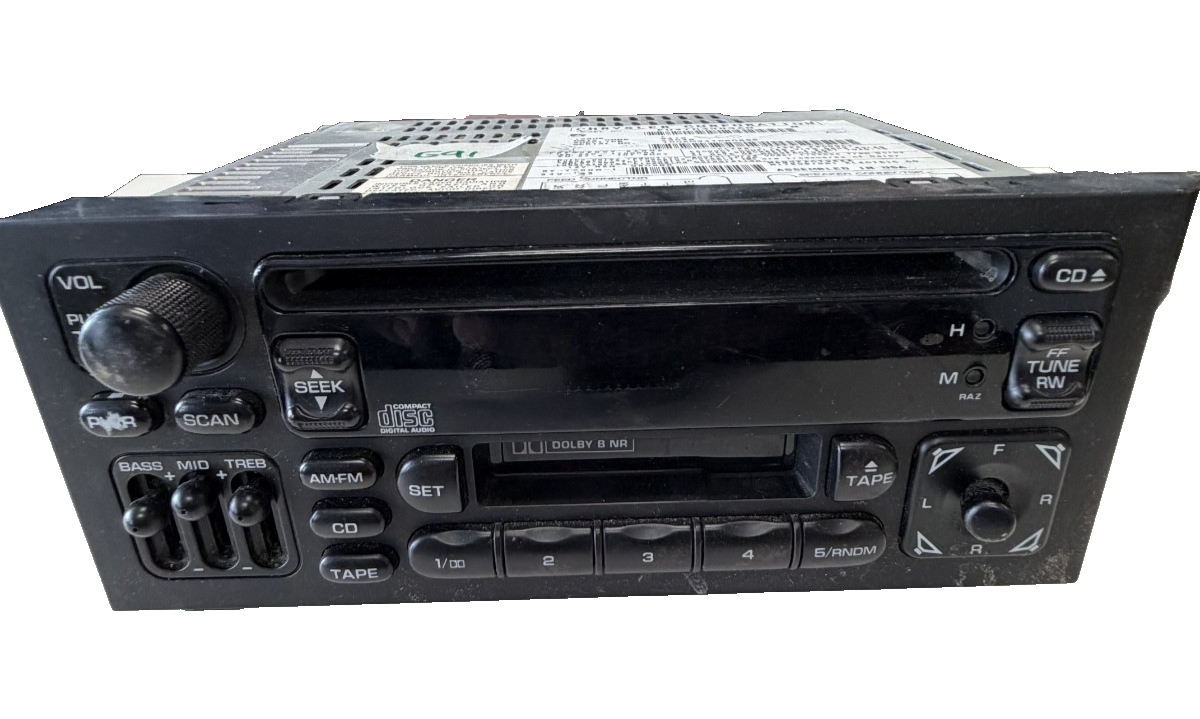 AM FM Radio CD Player Receiver 04704383AH fits 1998-2000 Dodge Grand Caravan
