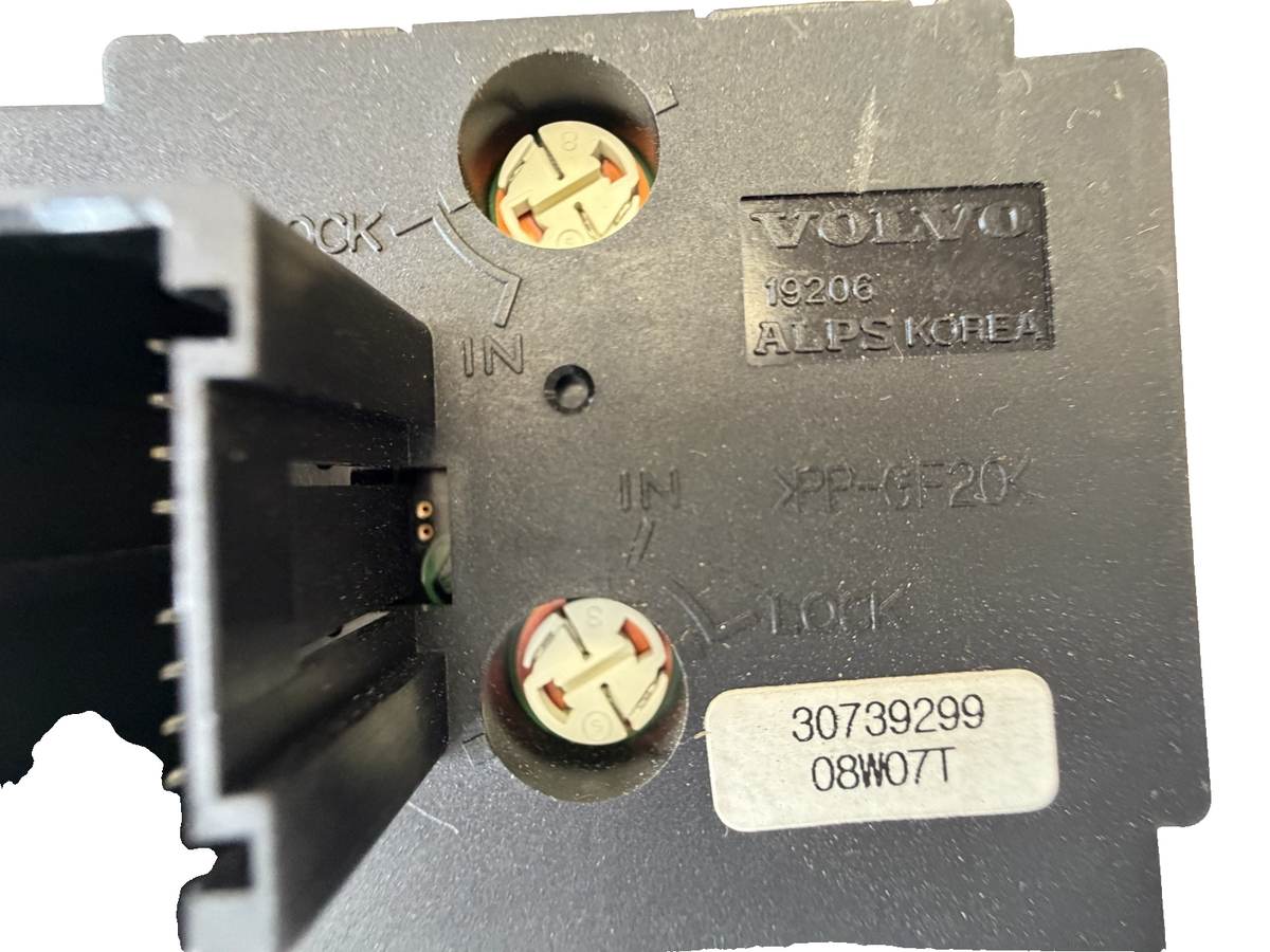 2006-2012 Volvo C30 C70 S40 V50 Headlight Fog Gas Dimmer Switch 30739299 Black by Volvo