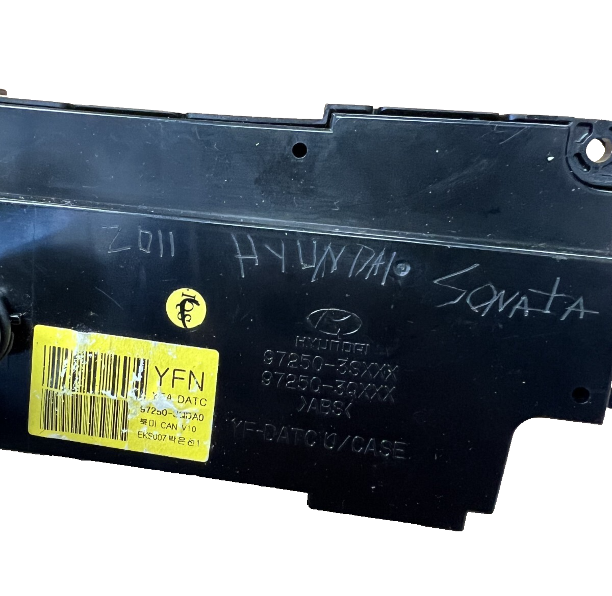 2011 Hyundai Sonata AC Heater Rear Climate Control Temperature 97250-3QDA0