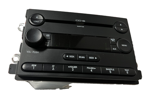 04-10 Ford Mustang Taurus Expedition Explorer CD AM FM Radio Panel 28038077