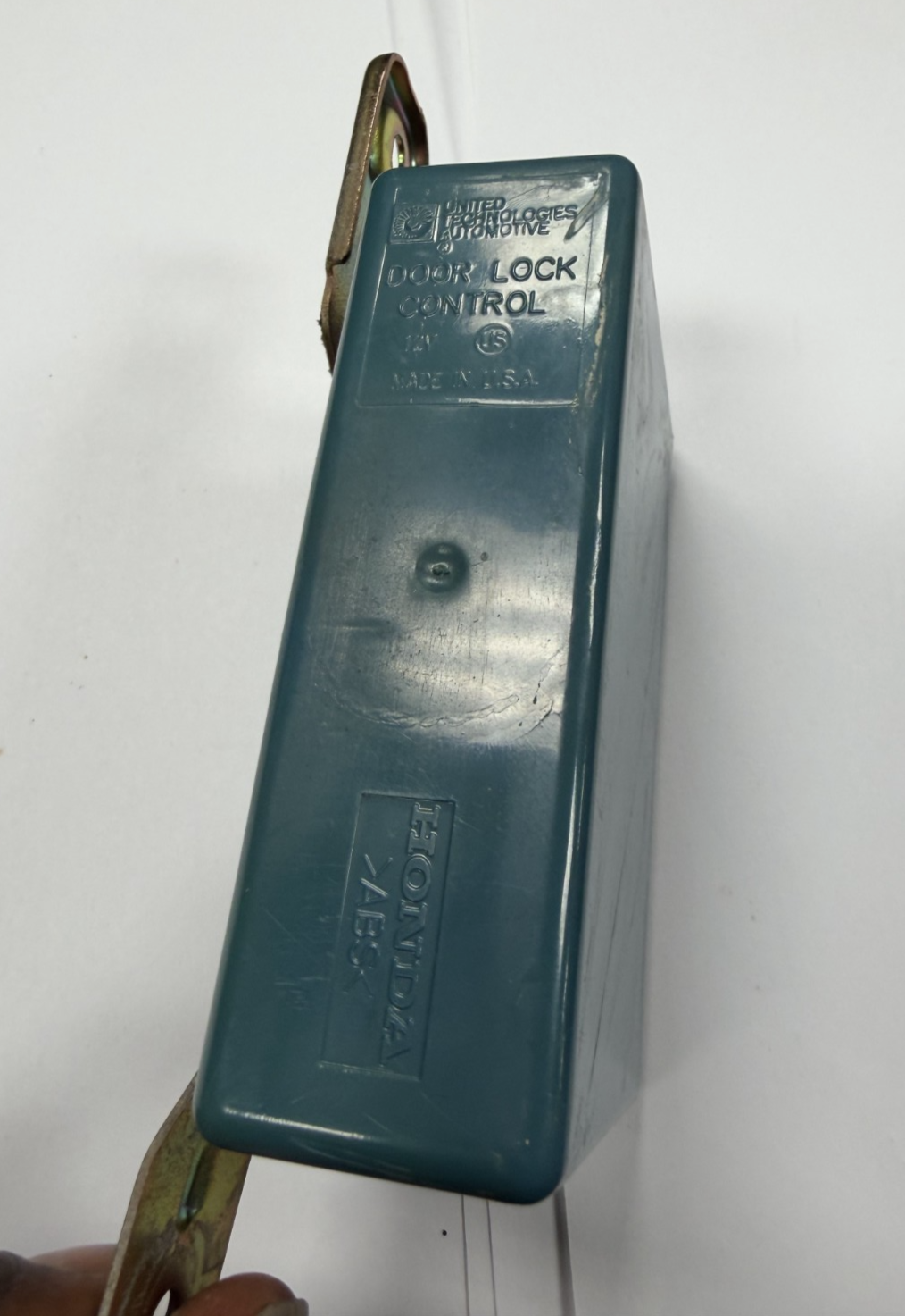 97 1997 Honda Civic Sedan Left Driver Power Door Lock Control Module Blue