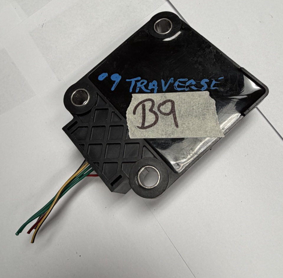 2009 Buick Enclave Inflator Restraint Vehicle Rollover Occupant Control Module
