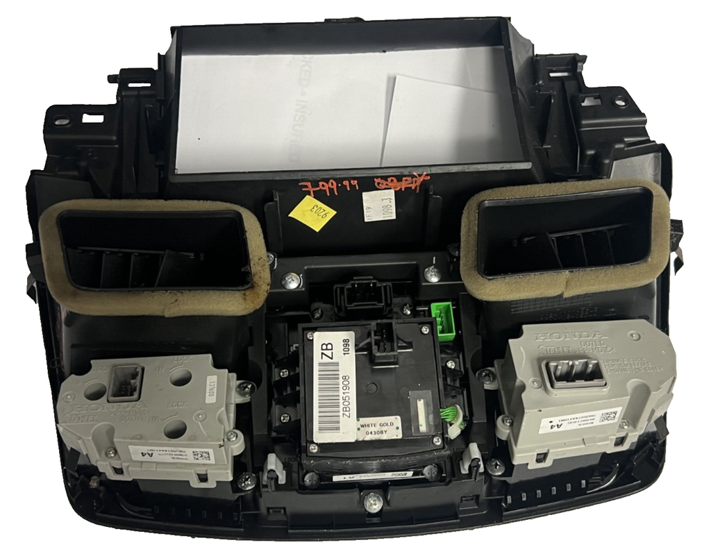 2007-2012 Acura RDX AC Temperature Climate Control Radio Trim 79620STKA410M1