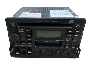 1996 1997 96 97 Volvo 960 CD Cassette Radio Receiver Panel 12V 3533713 1